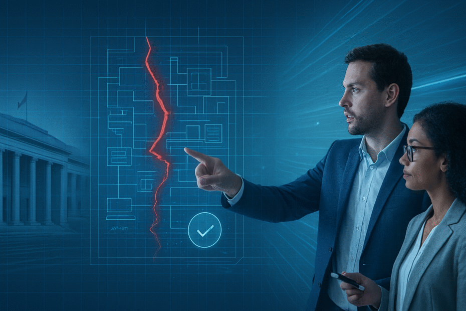 fixing the cracks in broken projects professionals reviewing where projects are broken down.